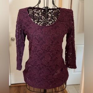 Rue 21 open back long sleeve W M